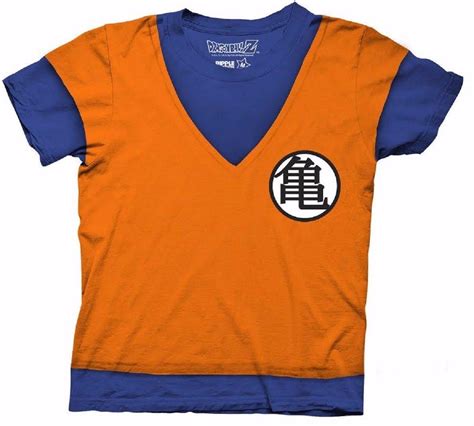 Dragon Ball Z Goku Uniform Costume Cosplay Dbz Adult T Shirt Fundom