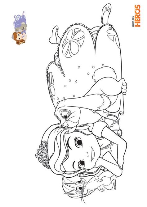 Coloriages Sofia La Princesse Mermaid Coloring Pages Mermaid