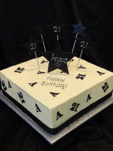 The most common 21st birthday cake topper material is paper. Boys 18th and 21st cake 6 - Heidelberg Cakes