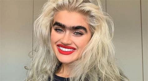 Model Sophia Hadjipanteli Is Challenging Conventional Beauty Standards With Her Unibrow Lingerie