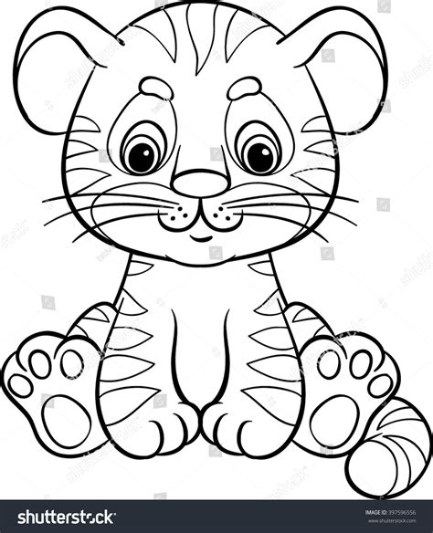 You might also be interested in. Cartoon Tiger Cartoon Vector Illustration Coloring Stock ...