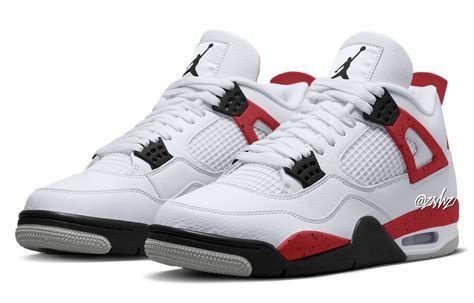 Air Jordan 4 Red Cement Para 2023