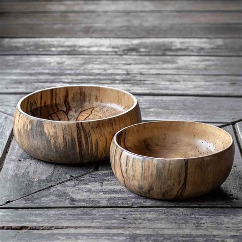 Tamarind Wood Bowls - Set of 2