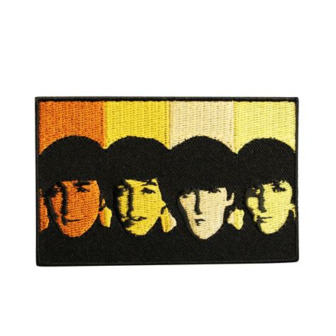 The Beatles Embroidered Iron On Patch Etsy