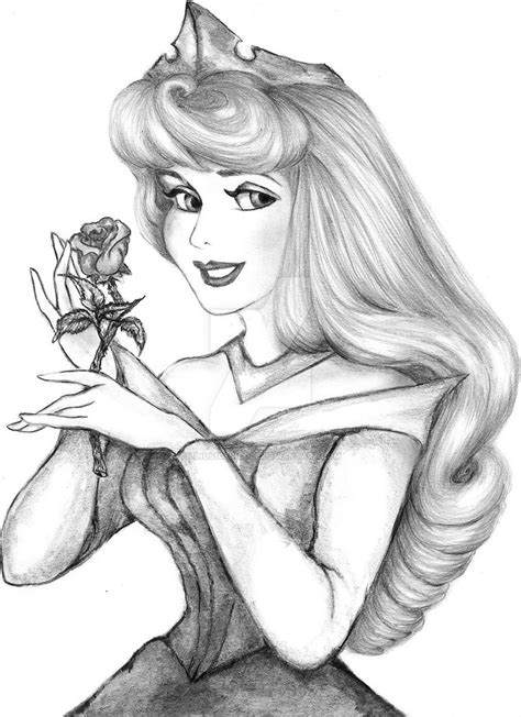 Disney Princess Pencil Drawing At Explore Collection Of Disney Princess