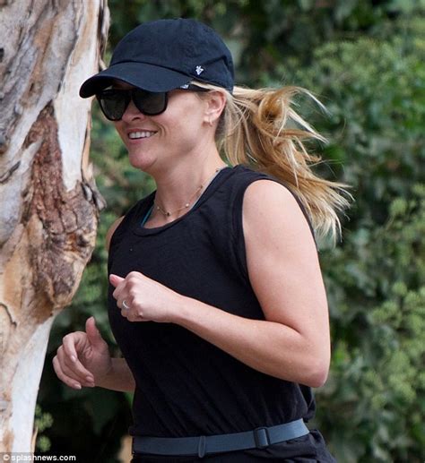 Reese Witherspoon Gives Glimpse Of How She Stays So Fit As She Goes For A Run With A Friend In
