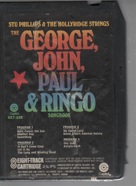 The George John Paul And Ringo Songbook Discogs