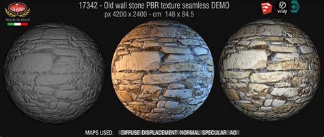 Old Wall Stone Texture Seamless 17342