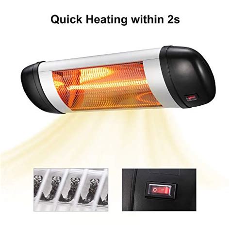 We have divided our article into. Xbeauty Wall Mounted Infrared Space Heater, Indoor/Outdoor ...