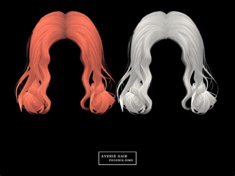 Ness Hair Dl Avery Hair Dl Camila Hair Phoenix Sims