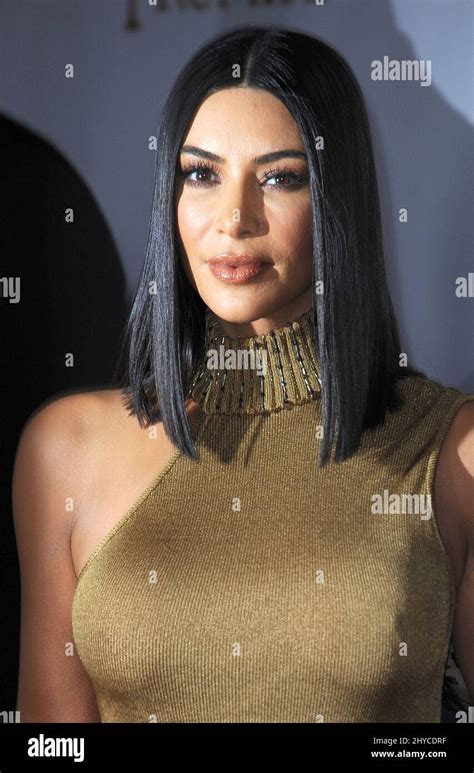 Kim Kardashian West Attending The Promise Us Premiere In Los Angeles