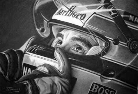 Ayrton Senna Drawing At Explore Collection Of