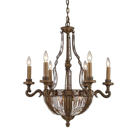 Bronze chandeliers offer a more robust look than some other styles, showing off a darker tone that pairs well with unique accents such as crystals, candles, and mosaic tiles. Westmore Lighting So Paulo 25-in 10-Light Antique bronze ...
