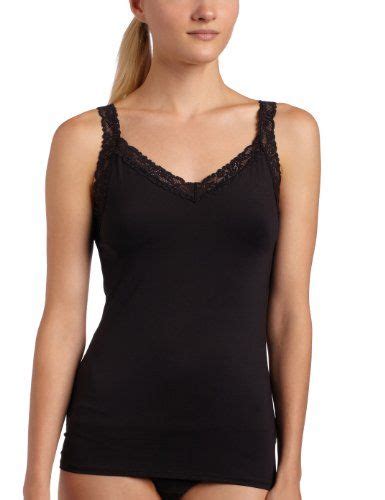 22 Vanity Fair Womens Perfect Lace Spin Cami Midnight