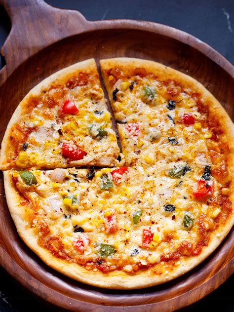 Pizza Recipe Best Vegetarian Pizza Dassana S Veg Recipes
