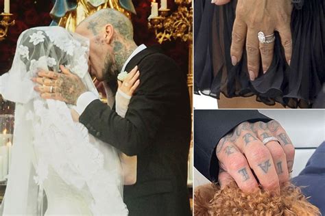 Kourtney Kardashian Travis Barker Exchange Lorraine Schwartz Wedding Rings