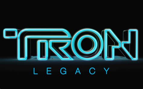 Tron Logo In Photoshop Neon Signs Tron Creative Work