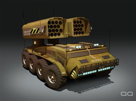 Missile Launcher Concept Ii Alan Quiroz Tanks Military Military