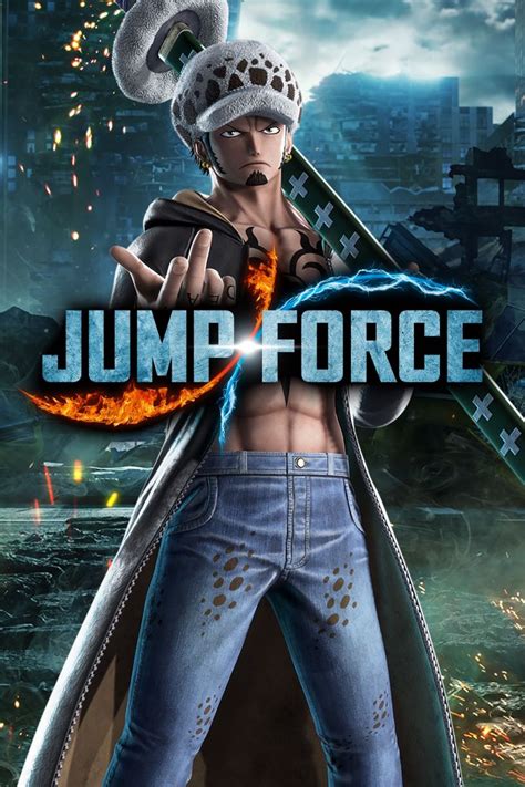 Jump Force Character Pack 9 Trafalgar Law 2019 Box Cover Art