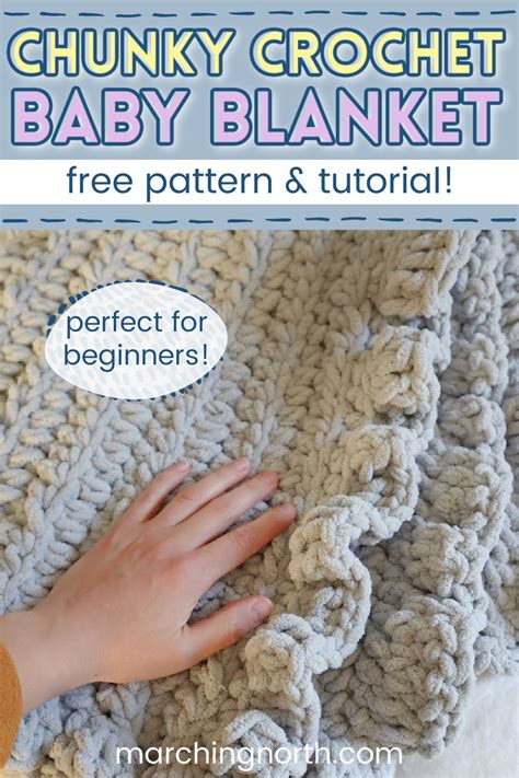How To Make A Chunky Crochet Baby Blanket For Beginners Artofit