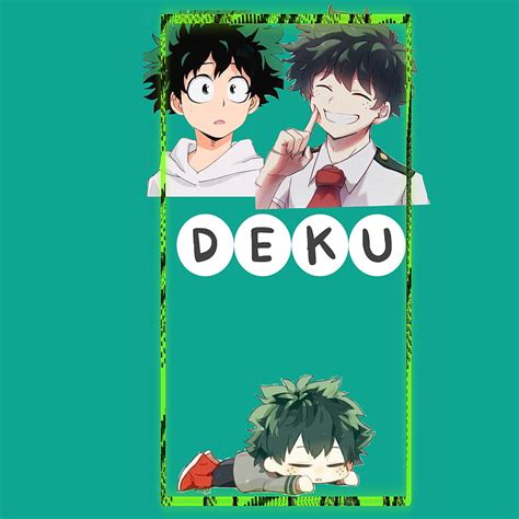 2k Descarga Gratis Deku Solo Para Teléfono Anime Mha Fondo De
