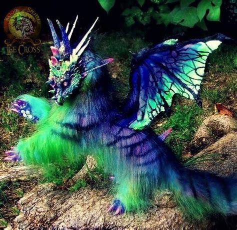 Sold Majestic Winged Dragon By Wood Splitter Lee On Deviantart Cute