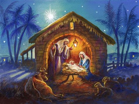 Free Christmas Nativity Wallpaper Wallpapersafari