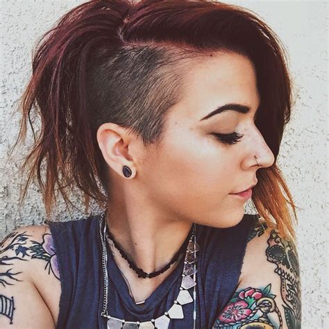 girrlscout undercut long hair undercut hairstyles girl hairstyles undercut bob scene