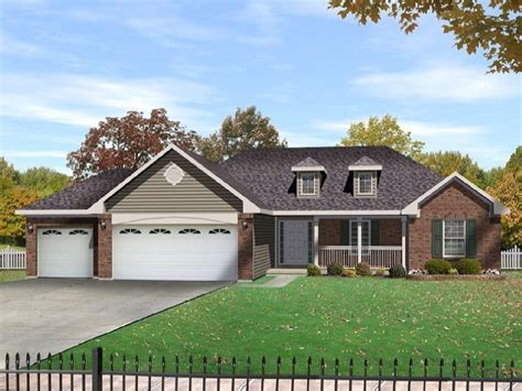 In this post, i've compiled a list of the most most common types and pictures to. Ranch Living with Twin Dormers - 22010SL | Architectural ...
