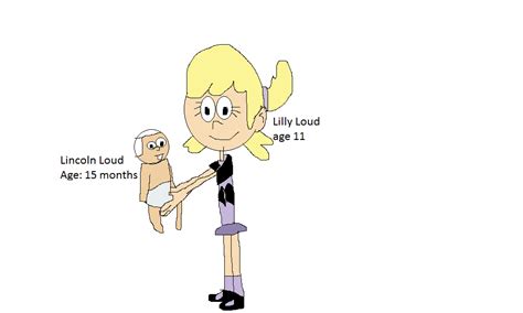 Loud House Lincoln And Lily Age Swap Au By Tazzz555 On Deviantart