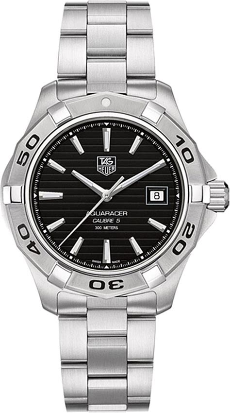 Back in 1962 heuer took a chance and used the autavia. Tag heuer Aquaracer 300M Calibre 5 Automatic Watch 41Mm ...