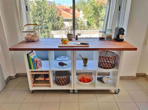 Diy Kallax Kitchen Island