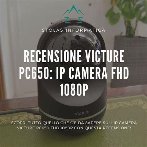 Listen and talk to each other without noise. Recensione Victure PC650: IP Camera FHD 1080p | Stolas ...