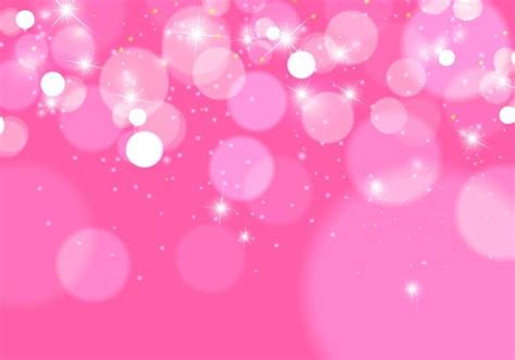 Shiny Pink Bokeh Vector Background Free Download