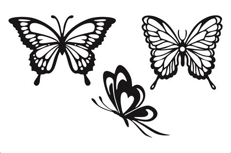 Free Cricut Butterfly Template Free Svg Cut File Bundles