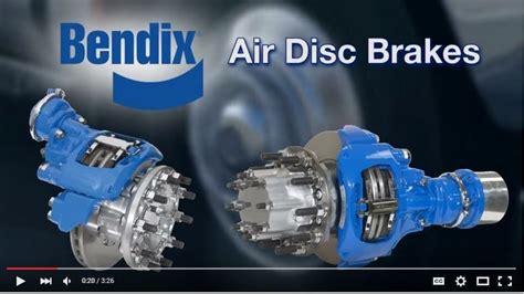 Bendix Air Disc Brakes One Quarter The Maintenance Cost And Time