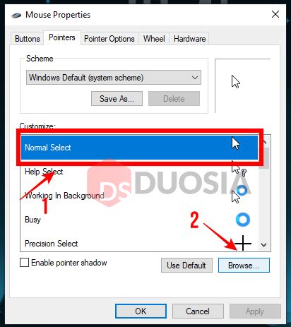 Setelah selesai, klik ok dan cursor kamu akan berubah seperti yang kamu mau. √ 2 Cara Mengganti Kursor/Cursor Mouse Windows 10 (2020)