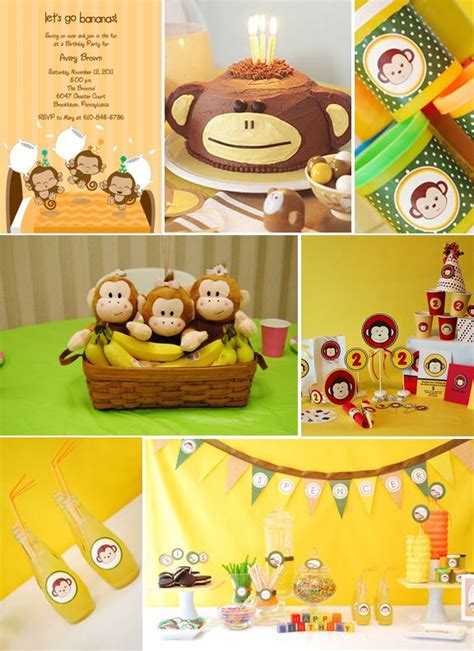 Here are some great tips and ideas for how to plan a monkey themed baby shower: Monkey theme party ideas | Monkey birthday parties, Monkey ...