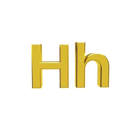 Letters H Hd Transparent Gold Letter H H Letter Letter H Png Image