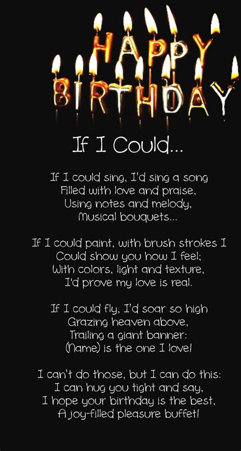 12 Happy Birthday Love Poems for Her & Him with Images | Happy birthday