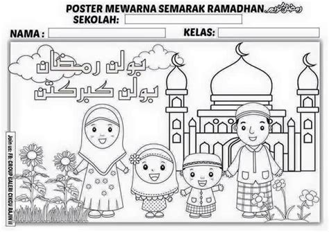 Detail Mewarnai Gambar Tema Ramadhan Koleksi Nomer 16