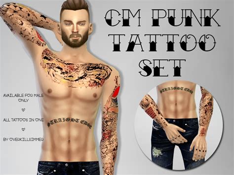 Pin By 🤷‍♀️ On Cc Sims 4 Punk Sims 4 Tattoo Punk Tattoos