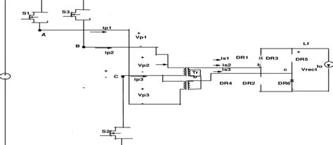 e operation mode4 t 3 ≤ t ≤ t 4 of the proposed converter download scientific diagram