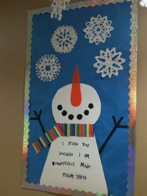 Christian Winter Bulletin Board Ideas