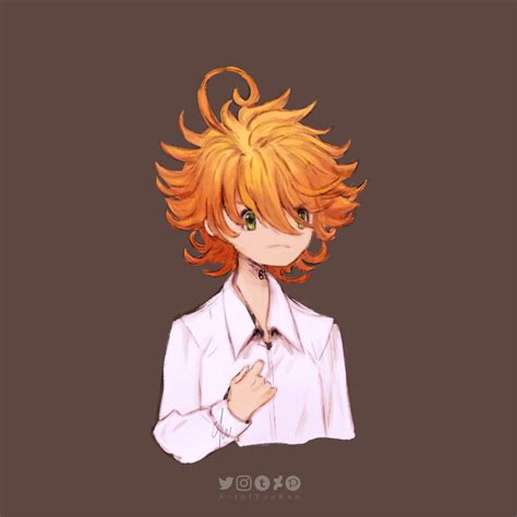 I Drew Emma From The Promised Neverland Just My Guilty Pleasure Reblog