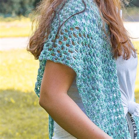 Summer Shawl Pdf Crochet Pattern Digital Download Easy Crochet
