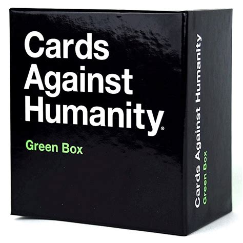 Cards Against Humanity Green Box Board Game At Mighty Ape Australia