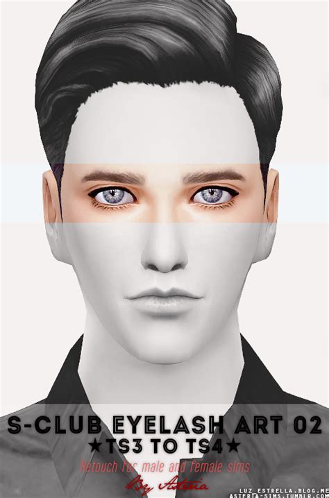 Eyelashes For Male Sims Sims 4 Cc Eyes Natural Eyelashes Sims 4 Cc