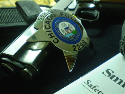 Usa Police Badges Chicago Sergeant