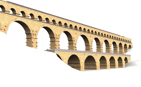 Pont Du Gard France Building Places Of Interest Historically Free Image From